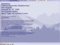 Sites similar to dialektwoerter.ch