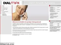 Sites similar to dialmex.de