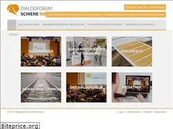 Sites similar to dialogforum-schiene-nord.de