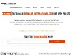 Sites similar to dialogue-international.com