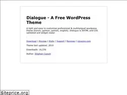 Sites similar to dialogue-theme.com
