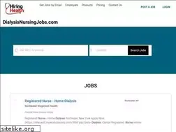 Sites similar to dialysisnursingjobs.com