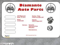 Sites similar to diamanteautoparts.com