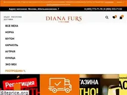 Sites similar to dianafurs.ru