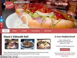 Sites similar to dianessidewalkdeli.com