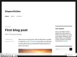 Sites similar to diapersfiction.wordpress.com