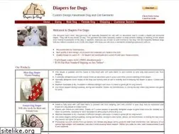 Sites similar to diapersfordogs.com