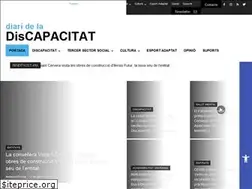 Sites similar to diarideladiscapacitat.cat