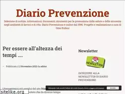 Sites similar to diario-prevenzione.it