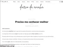 Sites similar to diariodaaninhacarvalho.com
