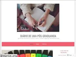 Sites similar to diariodeumaposgraduandasite.wordpress.com