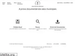 Sites similar to diarioficialdosmunicipios.org