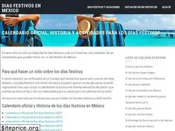 Sites similar to dias-festivos-mexico.com.mx