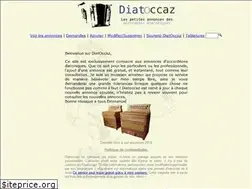 Sites similar to diatoccaz.fr