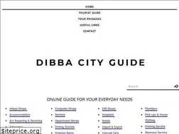 Sites similar to dibbacityguide.com