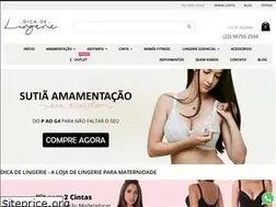 Sites similar to dicadelingerie.com.br