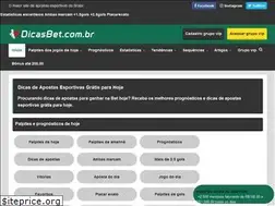 Sites similar to dicasbet.com.br