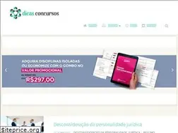 Sites similar to dicasconcursos.com