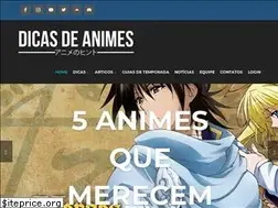Sites similar to dicasdeanimes.com.br