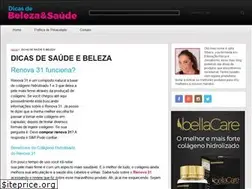 Sites similar to dicasdebelezaesaude.com.br