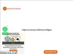 Sites similar to dicasdecalculo.com.br