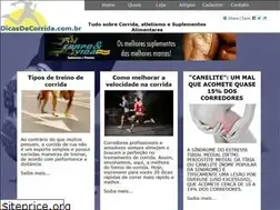 Sites similar to dicasdecorrida.com.br