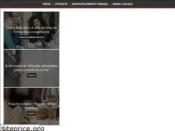 Sites similar to dicasdeetiqueta.com.br