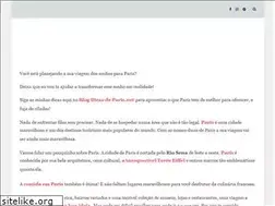 Sites similar to dicasdeparis.net