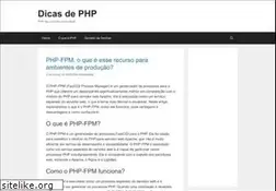 Sites similar to dicasdephp.com.br