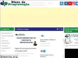 Sites similar to dicasdeprogramacao.com.br
