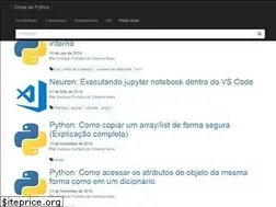 Sites similar to dicasdepython.com.br
