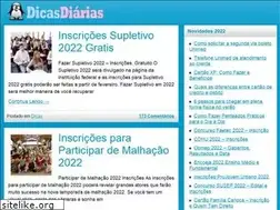 Sites similar to dicasdiarias.com