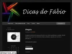 Sites similar to dicasdofabio.wordpress.com