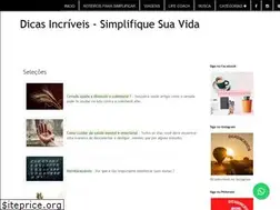 Sites similar to dicasincriveis.com