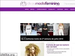 Sites similar to dicasmodafeminina.com