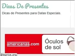 Sites similar to dicaspresentes.com