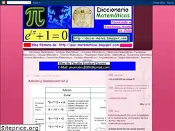 Sites similar to diccio-mates.blogspot.com
