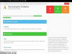 Sites similar to diccionariochileno.cl