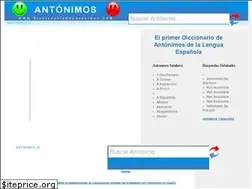 Sites similar to diccionariodeantonimos.com