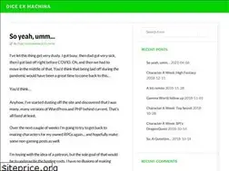 Sites similar to diceexmachina.com