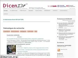 Sites similar to dicen-idf.org
