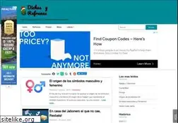 Sites similar to dichosyrefranes.net