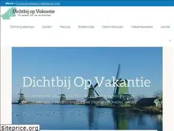 Sites similar to dichtbijopvakantie.nl