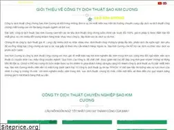 Sites similar to dichthuatsaokimcuong.com