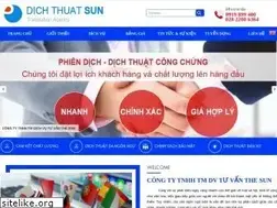 Sites similar to dichthuatsun.com