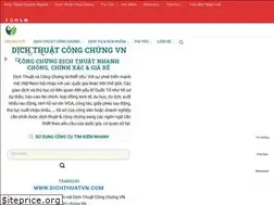 Sites similar to dichthuatvn.com