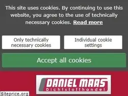 Sites similar to dichtstoffhandel.de