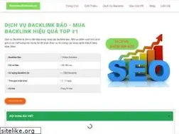 Sites similar to dichvubacklink.com.vn