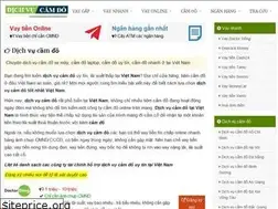 Sites similar to dichvucamdo.edu.vn
