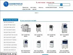Sites similar to dichvumayphoto.vn